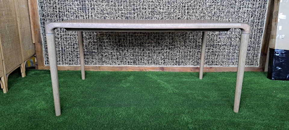 6 Seater Dining Table, CaltonFurnitur Tambour 155cm Holcot Dining Table RRP £699 - Image 2 of 4