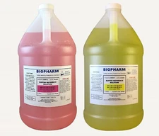 Biopharm pH Calibration Solution 2-Pack 1 Gallon Each pH 4 and pH 7 NIST Traceab