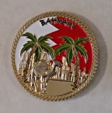 NSA Cryptologic Services Group Bahrain NAVCENT SIGINT Navy Challenge Coin