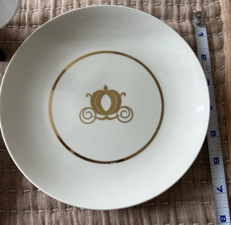 Disney Princesa Cenicienta Juego de Platos Pequeños 3 Piezas Pinache Seven20 Foto 4 de 4