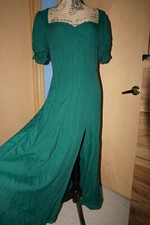 Reformation LACEY EMERALD Dress Size 12 New!