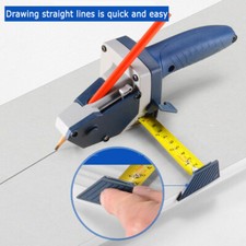 Portable Gypsum Board Cutting Tool Drywall Cutting Artifact Tool with 6 Blades