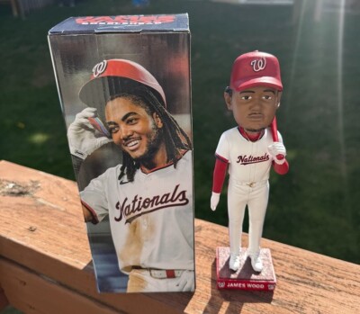 2025 Nationals JAMES WOOD Bobblehead WASHINGTON ROOKIE BOBBLE 4/22