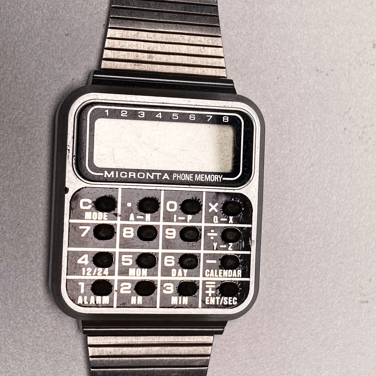 Vintage Radio Shack Micronta Phone Memory Calculator Digital Watch For Parts