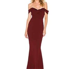 Nookie Camilla Gown in Wine