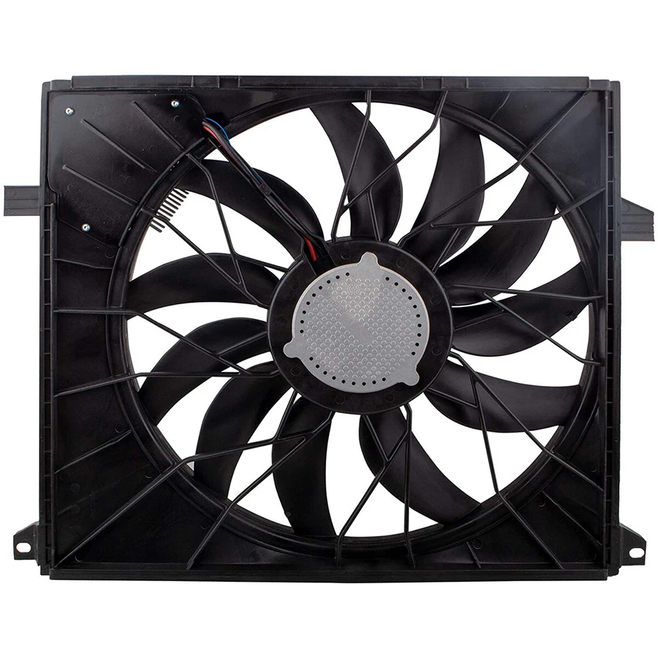 Ventilador de refrigeración sin escobillas del radiador MB3115118 para Mercedes-Benz ML55 AMG 2000-2003 Foto 3 de 4