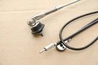Vintage Chrome roof classic car antenna aerial with spring BMW Mercedes Mini