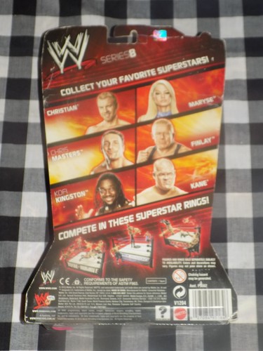 Kofi Kingston WWE Actionfigur 2010 Serie 8 versiegelt - Bild 2 von 2