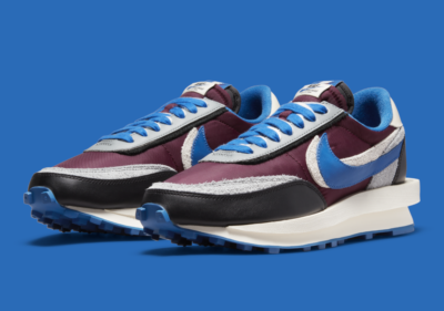 Nike Sacai undercover Men\'s Blue and Red Sneakers Nike x sacai x Undercover LDWaffle  main image 4