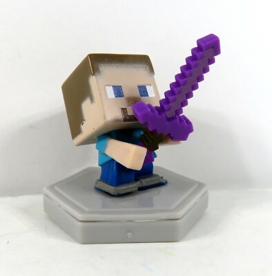 Minecraft Earth Boost Minis Figures Attacking Steve NEW