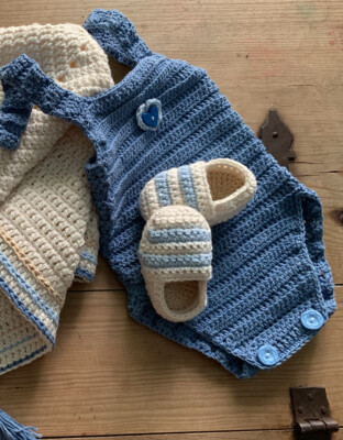 Recién Nacido Zapatitos Para Bebe Varon A Crochet Conjunto Bebe