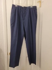 CINTAS THE COMFORT PANT  NAVY BLUE WORK PANTS 945 MEN'S SIZE 36X31 PRE-OWNED
