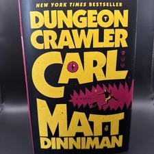 Dungeon Crawler Carl SIGNED Matt Dinniman Hardcover First Edition
