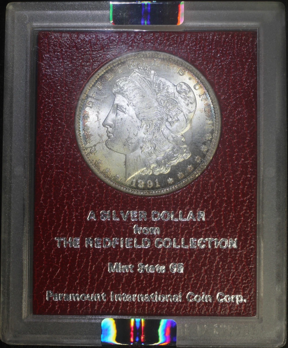 Carson City Grade MS 63 1891 Year Morgan US Dollars (1878-1921