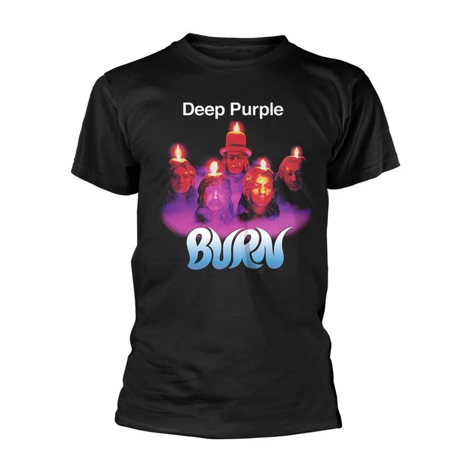 Plastic Head Deep Purple Burn Band Logo T Shirt S Black - Bild 1 von 1
