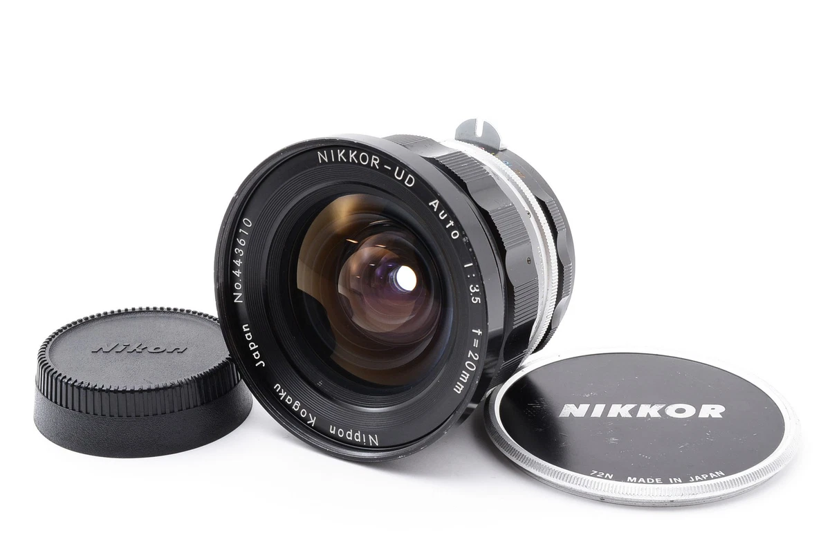 Nikon NIKKOR f/3.5 Camera Lenses 20mm Focal for sale - eBay