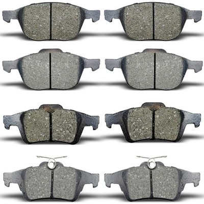 Front and Rear Ceramic Brake Pads Set For 2013 2014 2015 2016 Ford Escape C-Max
