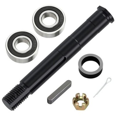 Mini Bike Jackshaft Sprocket Shaft Threaded Shaft Compatible with