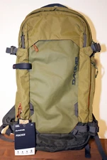 Dakine Poacher 22L snowboard ski backpack, utility green, NEW retail $195