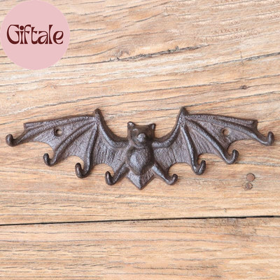 Coat Hook Animal Iron Hook Cast Iron Decorative Animal Shaped Novelty Art Mount 