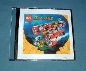 ATLANTIS, TYPHOON TURBO SUB SET 8060 - LEGO - 2010 - USED