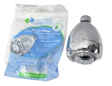 Conserve Smart NaturaFlow 1.5 GPM Chrome Shower Head Replacement WaterSense