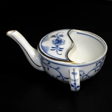 Vintage Porcelain Invalid Feeder / Neti Pot - W.T. & C. Made in Germany WWI Era