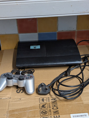 Sony Playstation 3 Super Slim 500GB Charcoal Black Console (CECH