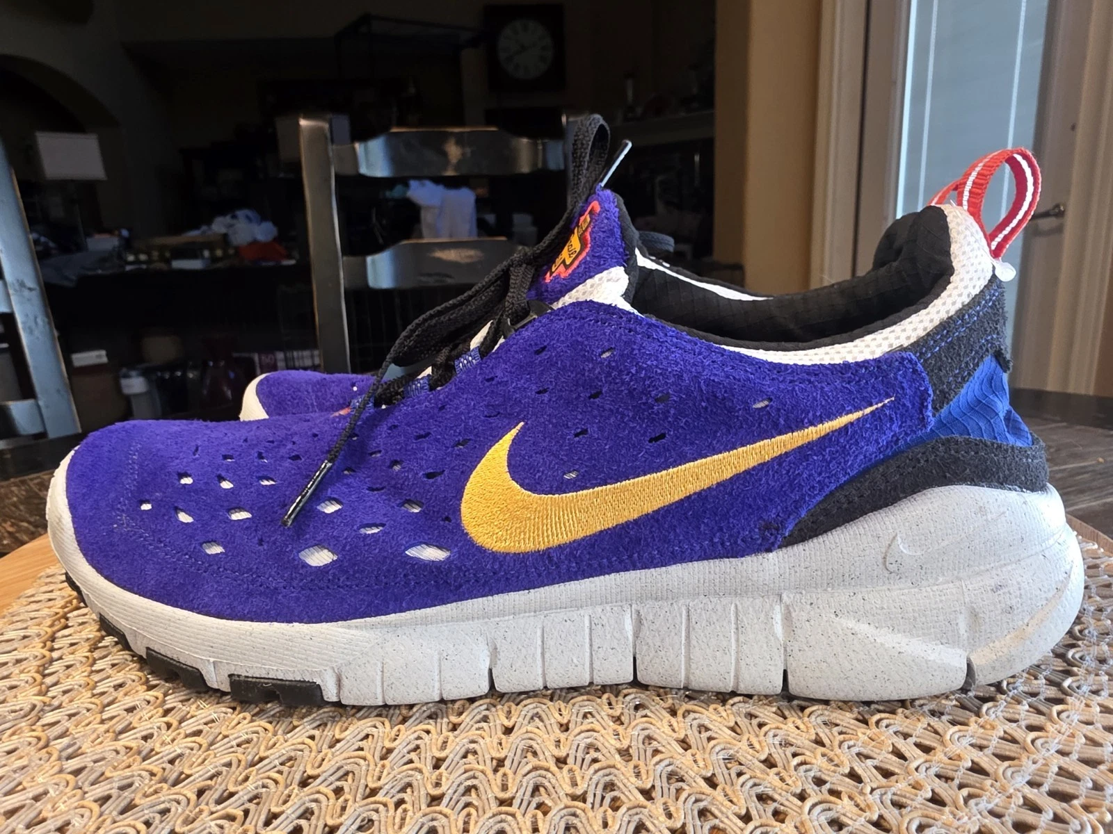 Nike Free Run Trail Shoes Concord Blue - CW5814-401 Mens 13