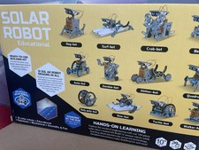 Solar Robot Creation Kit Built Different Robots - Educational Kit