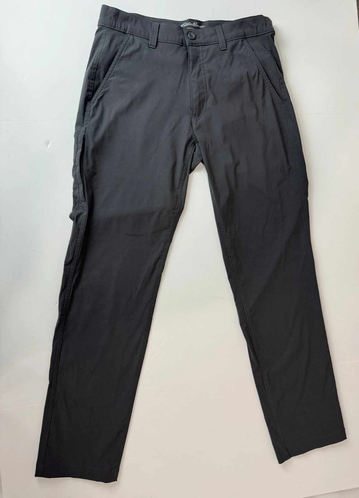 Eddie Bauer Guide Pro Horizon Men's Performance Technical Chinos Pants Gray 32