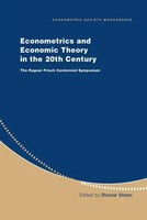 Steinar Strom (U. A.) | Econometrics And Economic Theory In The 20Th Century