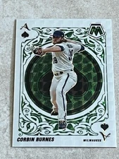 2022 Panini Mosaic Prizm Aces Corbin Burnes #A-11 MLB Milwaukee Brewers