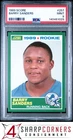 1989 SCORE #257 BARRY SANDERS RC HEISMAN LIONS HOF PSA 9