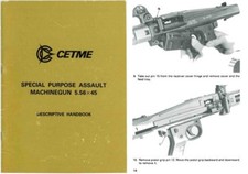 Ametralladora de asalto Ameli de propósito especial 5,56 x 45 manual Cetme