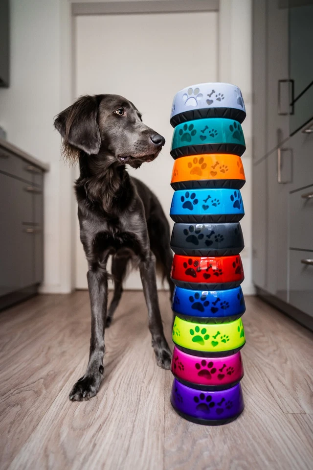 Hundenapf kleine Hunde & große Hunde Futternapf Hund Trinknapf Hund S/M/L - Bild 4 von 4