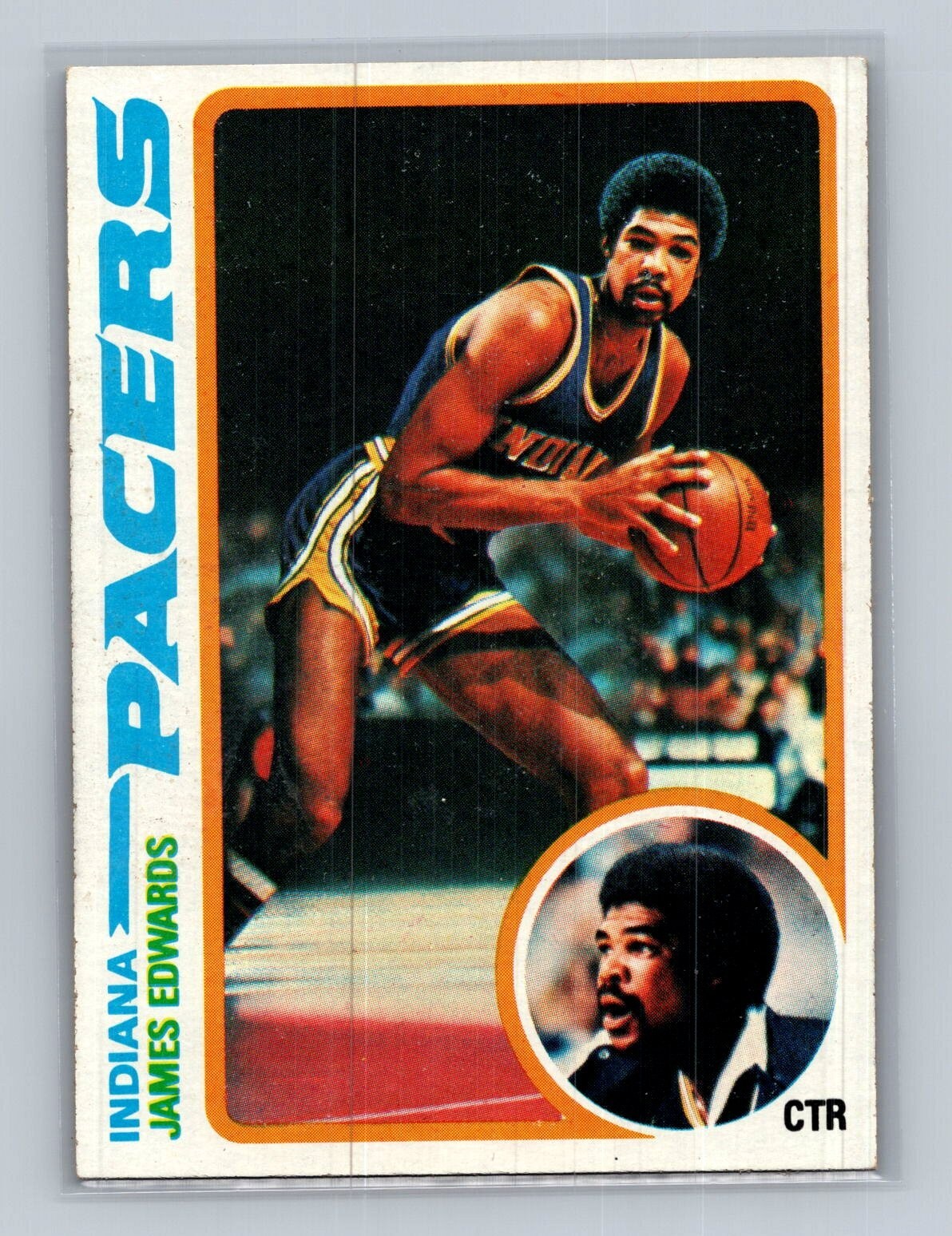 1978-79 Topps James Edwards #27 Indiana Pacers