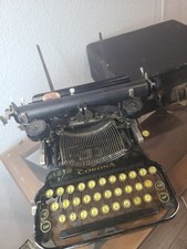 Antique 1917 Corona Typewriter,  Portable With Hard Case , Wednesday Adams type thumbnail