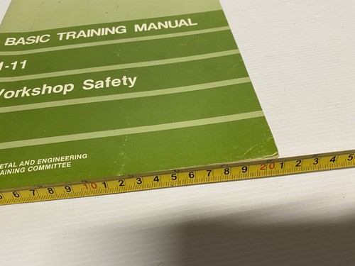 Basic Training Manual 17-1 Motor Vehicles Workshop Safety 1992 Bargain Vintage - Picture 6 of 19