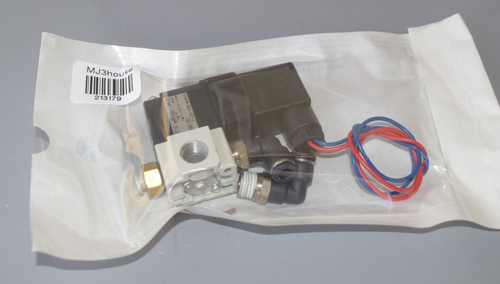 SMC VT307W-5DZ1-02T-F Solenoid 3 Ways Valve #213179-G2 - Picture 7 of 7