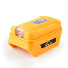 Power Source Li-ion Battery Dual USB Charger Adapter DCB090 for Dewalt 20V NEW