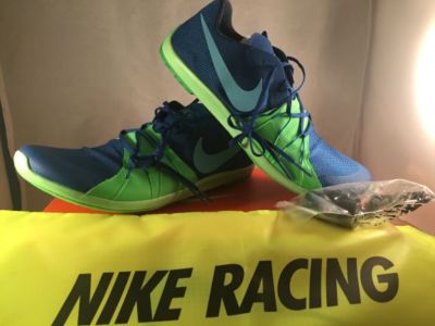 BRAND NEW* NIKE ZOOM FOREVER XC 5 W/SPIKES BLUE SIZE 11  display picture 2