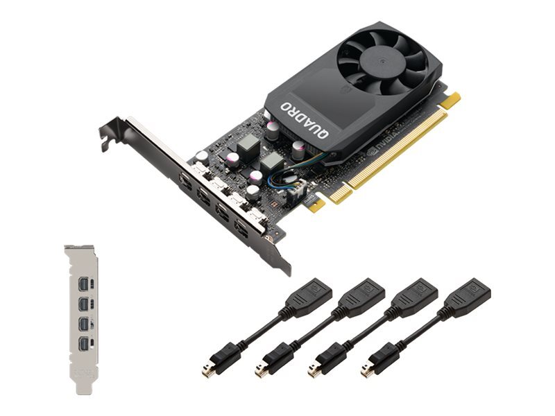 PNY VCQP1000V2-PB Quadro P1000 V2 4 GB GDDR5 128 bit 5120 x VCQP1000V2-PB