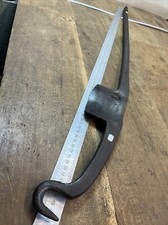 old tool OUTIL ANCIEN, PAROIR  A Talonnière DE SABOTIER FORGÉ  XIXe N.29