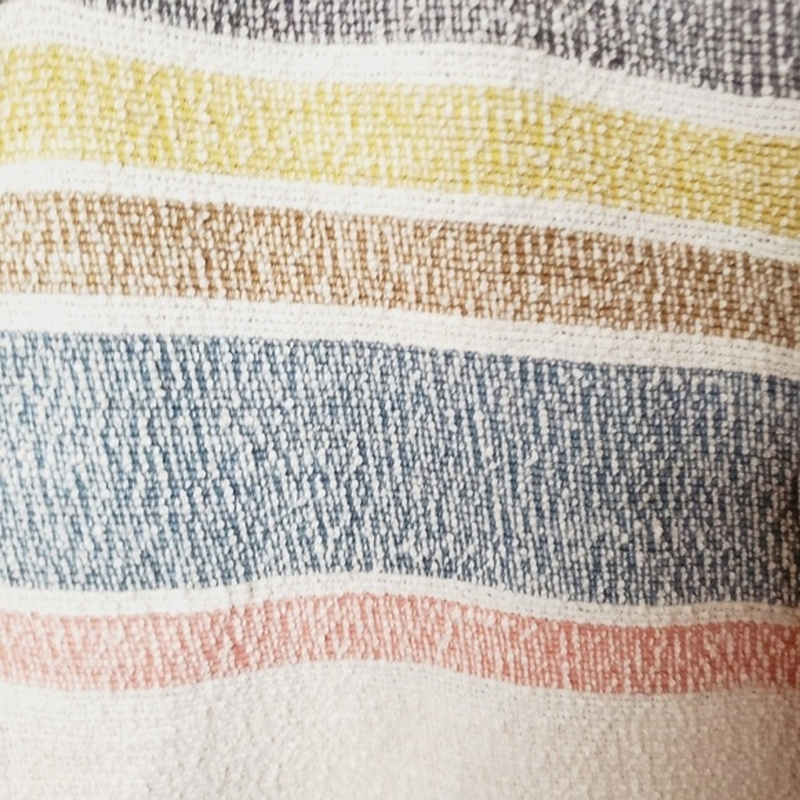 Texture & Thread Button-Front Top in Stripe size M - image 6