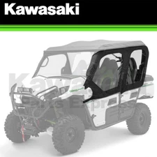 NEW 2012-2025 GENUINE KAWASAKI TERYX4 SOFT CAB ENCLOSURE, DOOR SET, BLACK