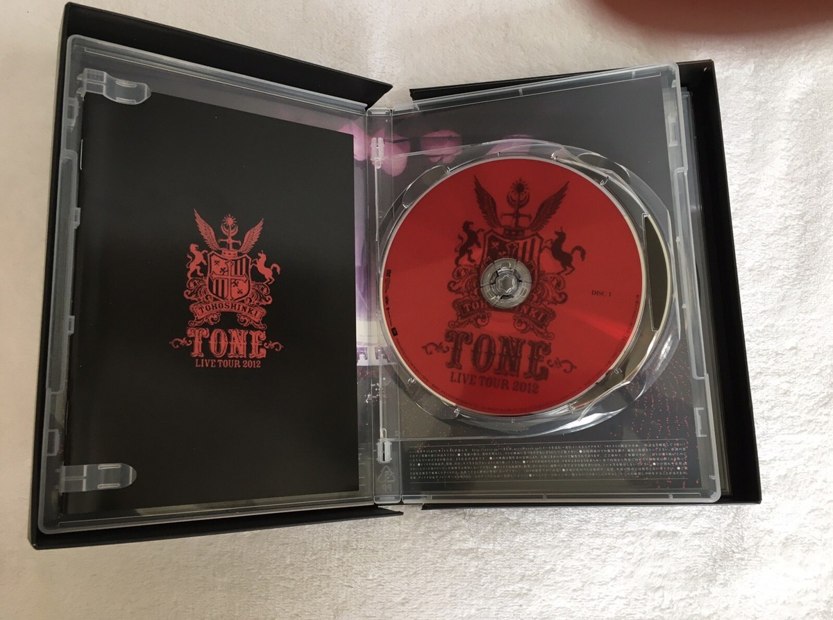 TOHOSHINKI TVXQ 東方神起 LIVE TOUR 2012 TONE JAPAN 3DVD AVBK