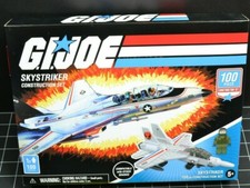 GI Joe Ace SKYSTRIKER JET Forever Clever Construction Building Set