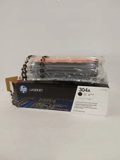 HP 304A Black Toner Cartridge LaserJet CP2025 (CC530A) Open Box