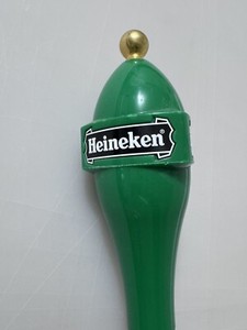 Heineken Beer Tap Handle Knob Keg Bar Brewing Top Draft Metal Green